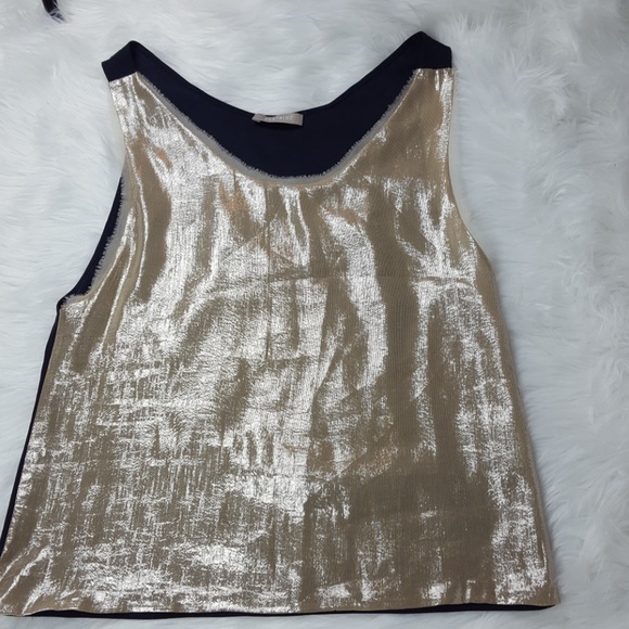 Beatrixe Silk Top - Size M - Picture 2 of 4